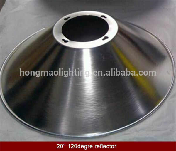 1.2 mm thickness aluminum alloy 4 hole 120degre hibay reflector