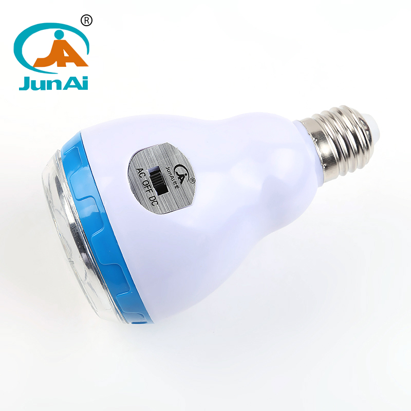 Remote control portable led emergency light with emergency usage function led bulb JA-219