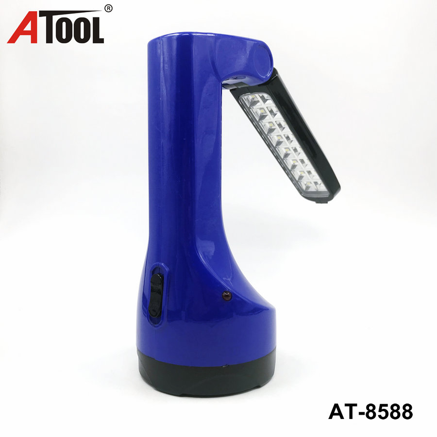 led rechargeable lamp with 14SMD side light, led flashlight