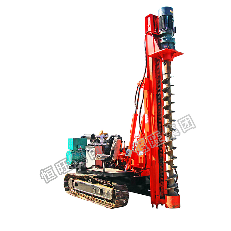 China hydraulic crawler screw pile driver for sale