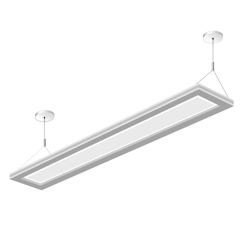 Modern white edgelit led suspended ceiling lighting panel