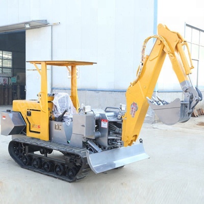 China mini wheel rc excavator hydraulic wheel excavator