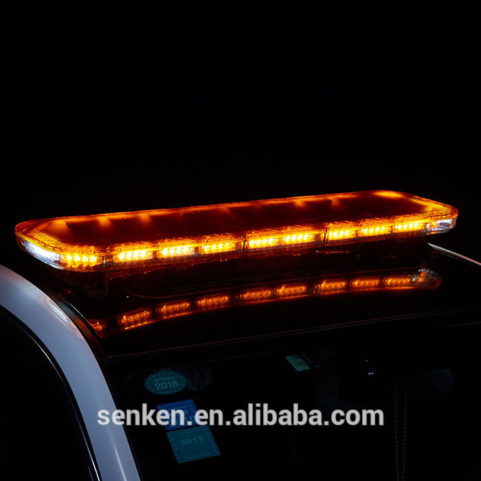 SENKEN hot sale GENIII super bright IP65 LED slim amber LED warning lightbar