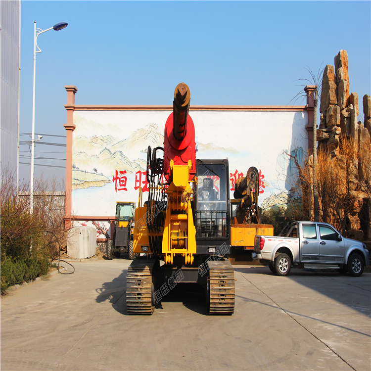 deep hole drilling bore pile drilling rig crawler rotary piling machine