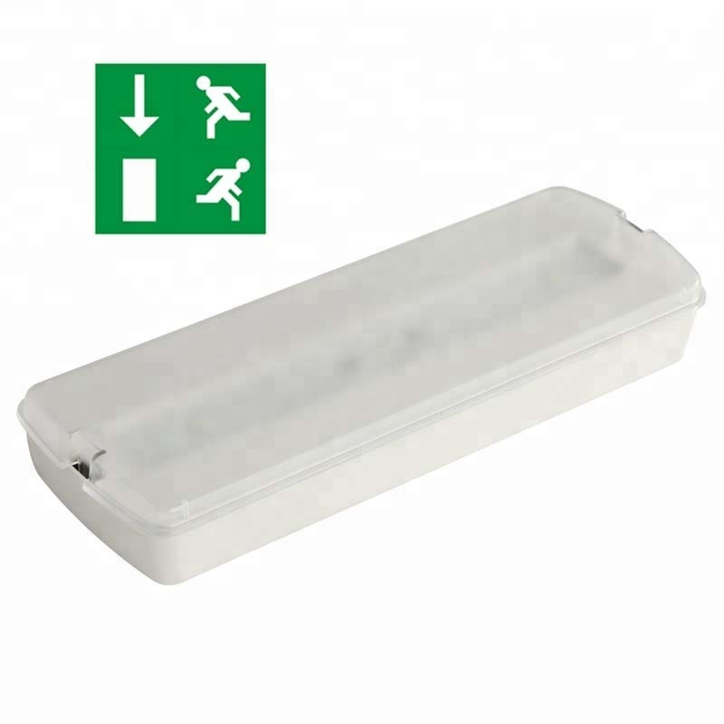 Wall Recessed LED Rechargeable Battery Operated 200LM Emergency Lamp