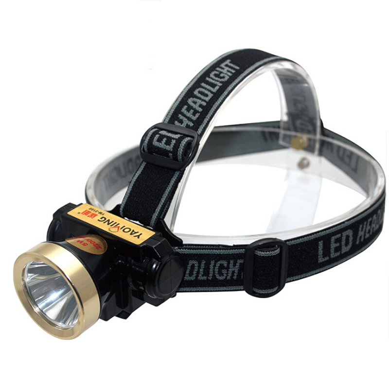 Environmental 2 model function mini fishing headlamp  waterproof  pocket plastic led head torch hunting high power led headlamp