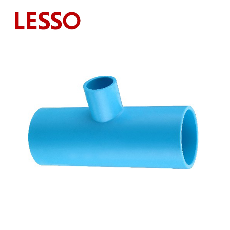 LESSO Thai standard UPVC pipe fittings Tee pipe reducing tee