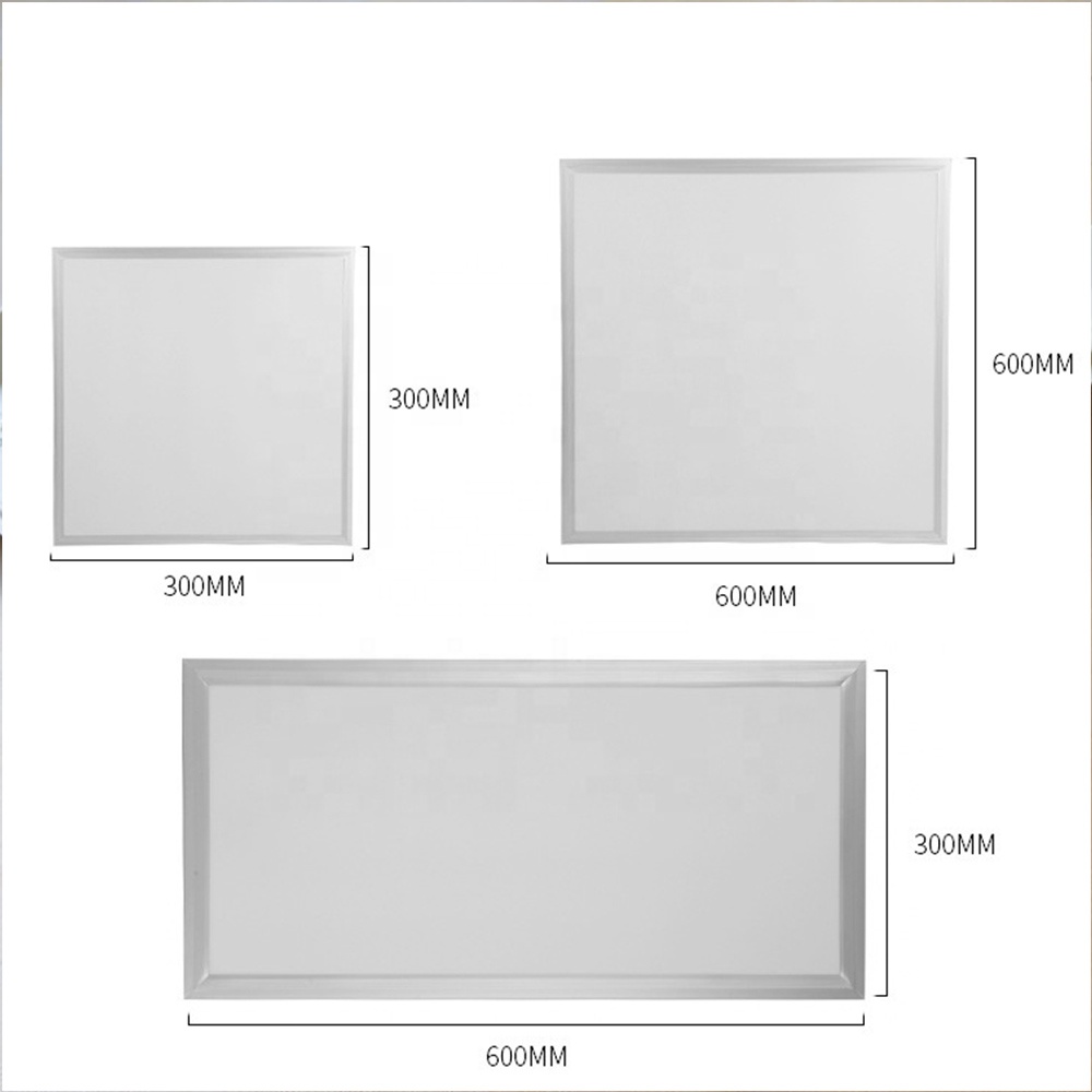 Most popular embedded ceiling 18w led light panel price plastic color changing square led light panel