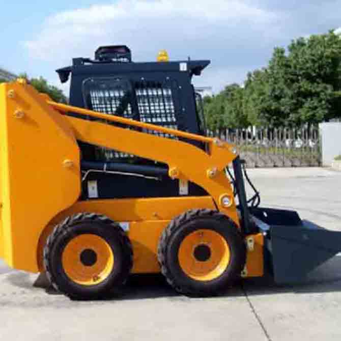 CE approved mini skid steer loader for construction