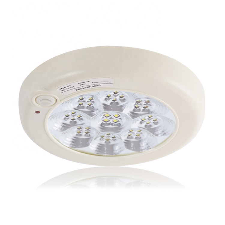 Recessed led ceiling light with emergency