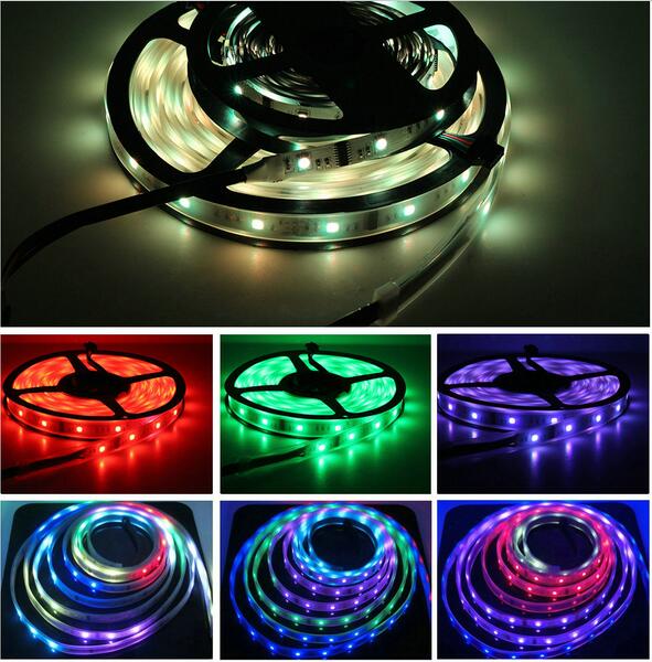 2019 hot sale DC12V 5050 rgb dream color waterproof 6803 led strip light