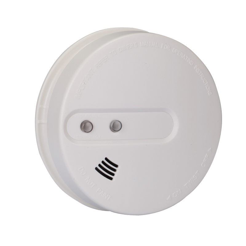 9V operated smoke alarm