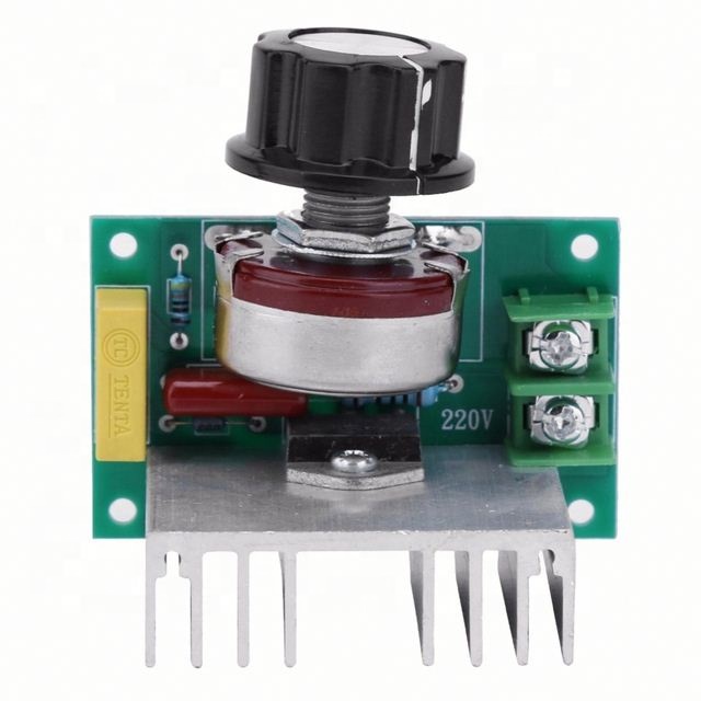 3800W AC  Voltage Regulator 220V SCR Dimming Dimmer Speed Controller Temperature Governor Power Monitor Dimming Monitor
