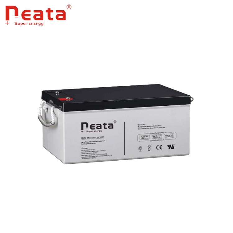 High quality deep cycle dry cell battery for solar system 12v 250ah