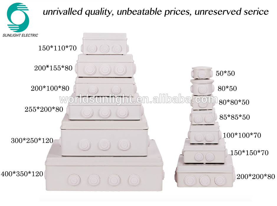200*100*70 IP65 enclosure plastic connection junction box