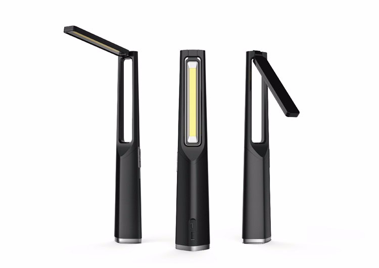 Modern Business Magnetic Flexible USB Charging Port Dimmable Power Bank Rechargeable LED Reading Desk Lamp