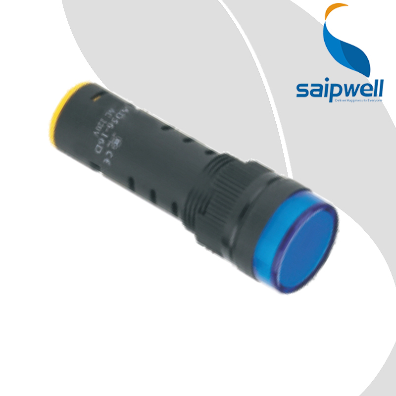 SAIP/SAIPWELL Factory Price Electrical Plastic LED Indicator Lamp 220V