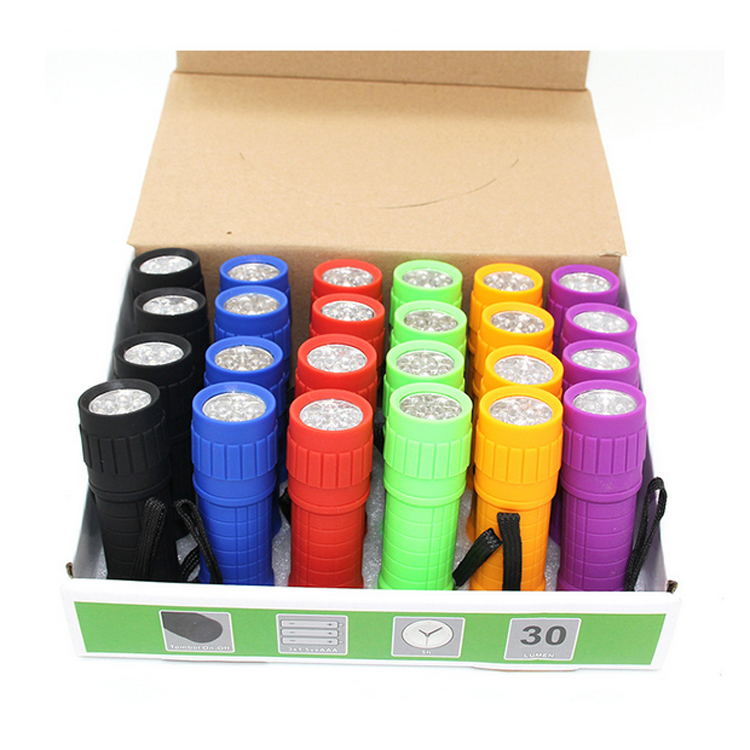 Mini Flashlight LED Promotional Gift Item with Mul-ti Color Options