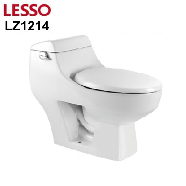 LZ1214 LESSO Elongated One-Piece CUPC Toilet