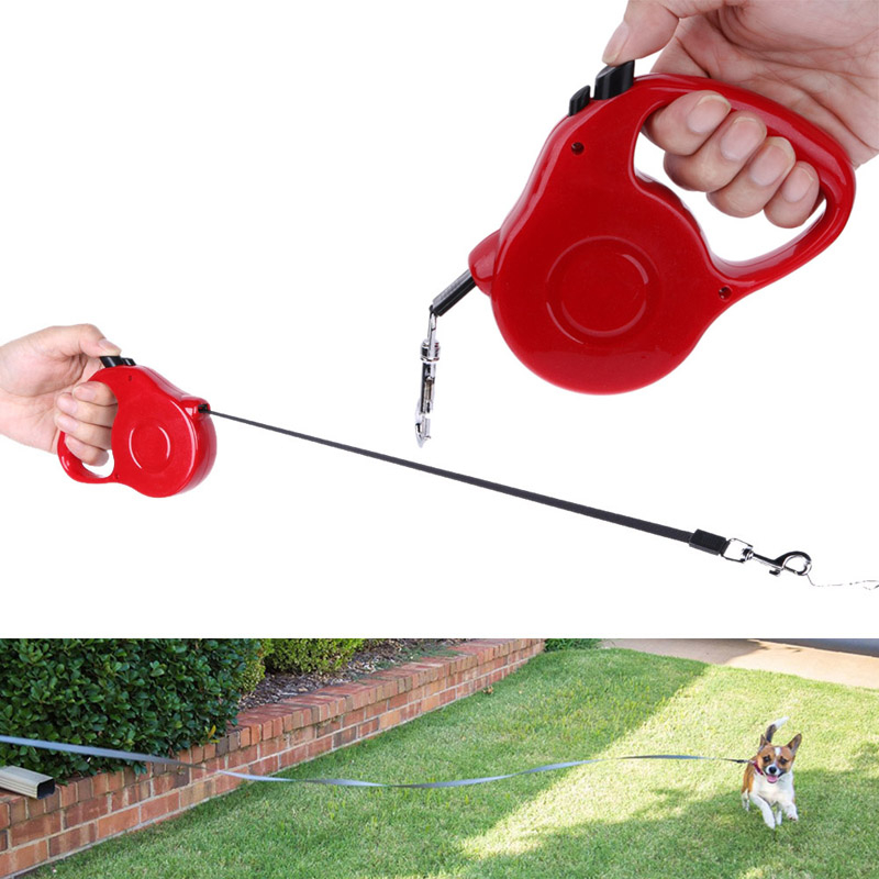 Hot Sale New 3M/5M Automatic Retractable Dogs Walking Lead Leash Extending Traction Rope For Pet Dogs Cat