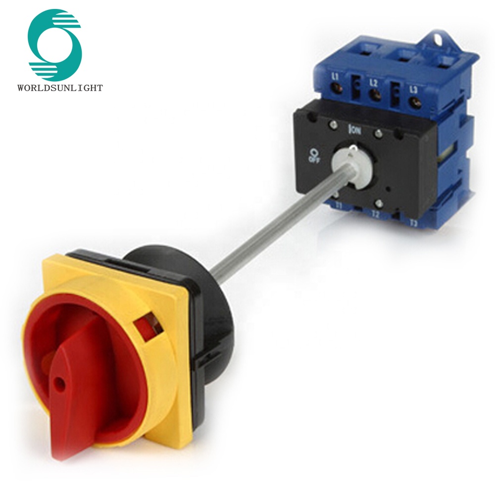 CE approved IP65 LW26 series 10A-160A rotary switch for oven
