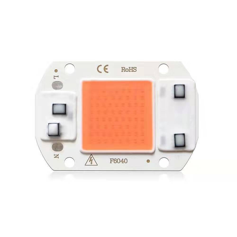 High quality 50W Full Spectrum LED COB chip on board  DC12V 32V, Integrated Smart IC Driver 220V 110V