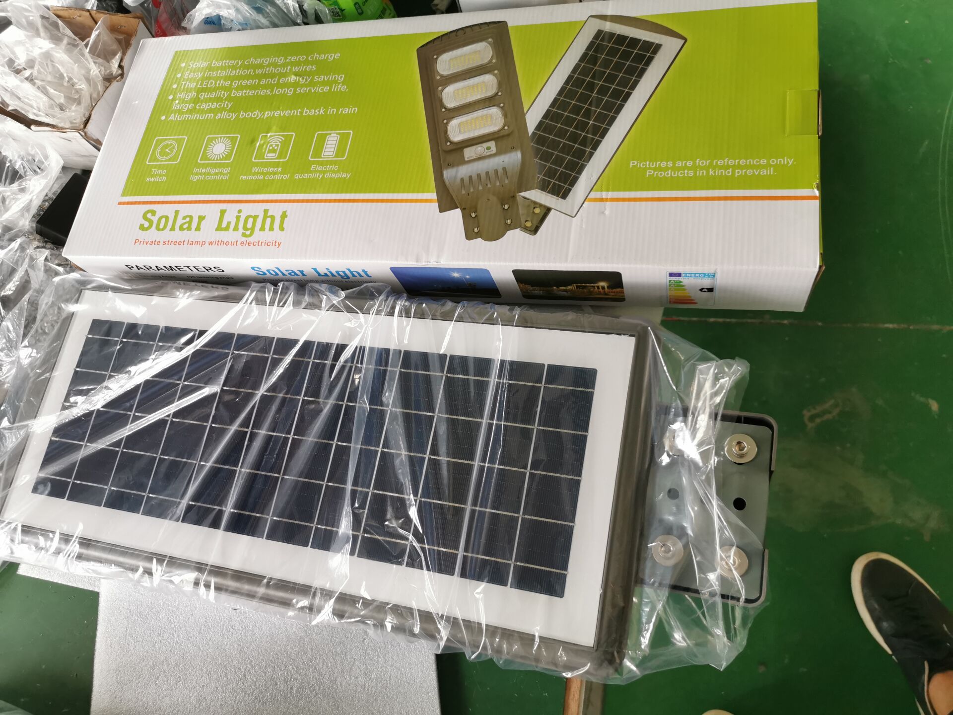 New High Brightly COB 120w Outdoor Led Integrated Solar Street Light