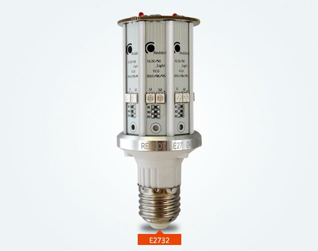 E2732 LED bulb for low intensity aircraft warning light