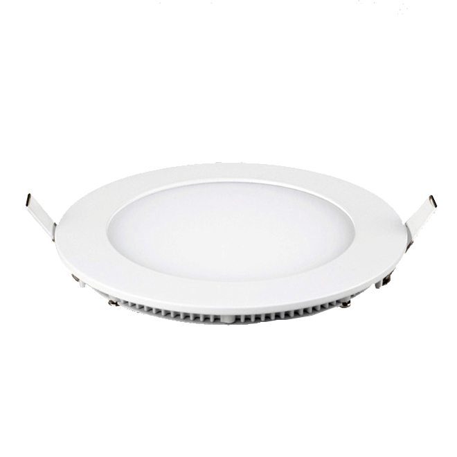 12 watt 12v dc round slim etl super bright ip65 flat led panel light