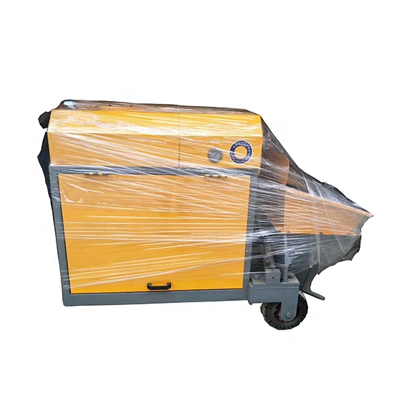 Price mobile concrete boom pump mixer with pump machine