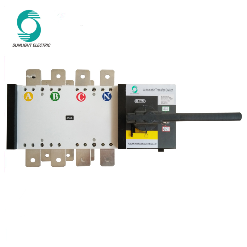 IEC, CCC, CE 3P 4P 100A 160A 250A 630A 1600A 3200A 3 phase ATS Automatic change over Switch