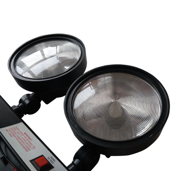 2x2W Steel Casing LED Emergency Two Heads Spotlight