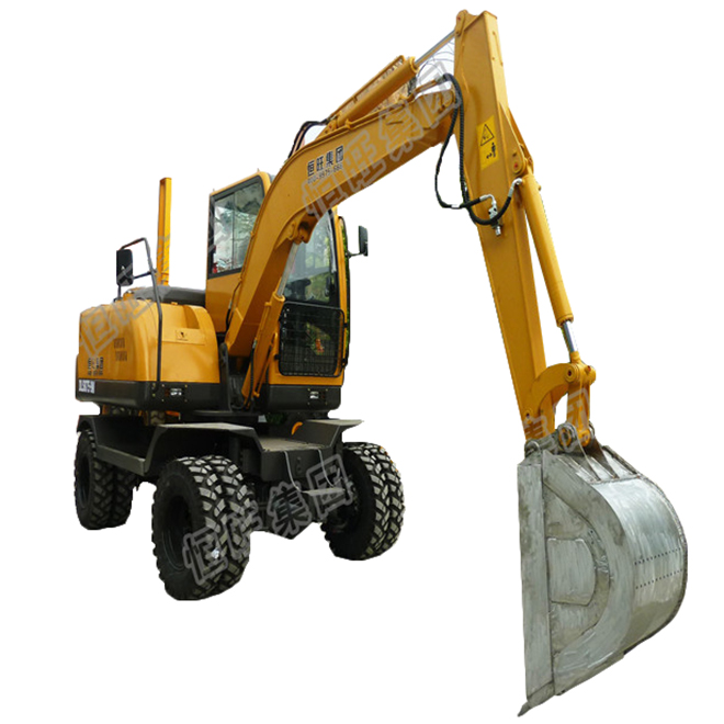 Earth-moving Machinery hydraulic wheel excavator machine for sale