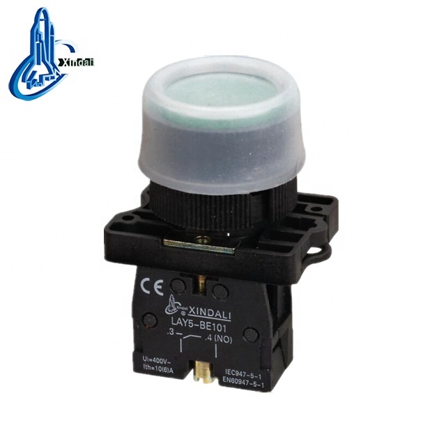 automotive electric switches, 12v led push pull button , emergency push button switch LAY5-EP31