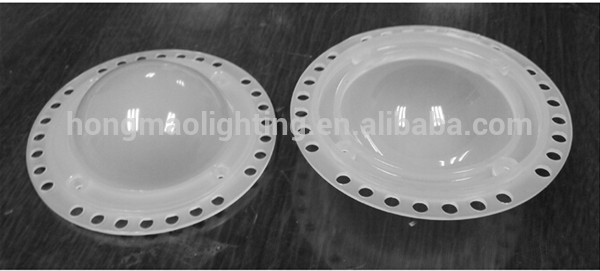 100 mm 60 100 degree high bay Led pc Lens with Reflector rubber gasket