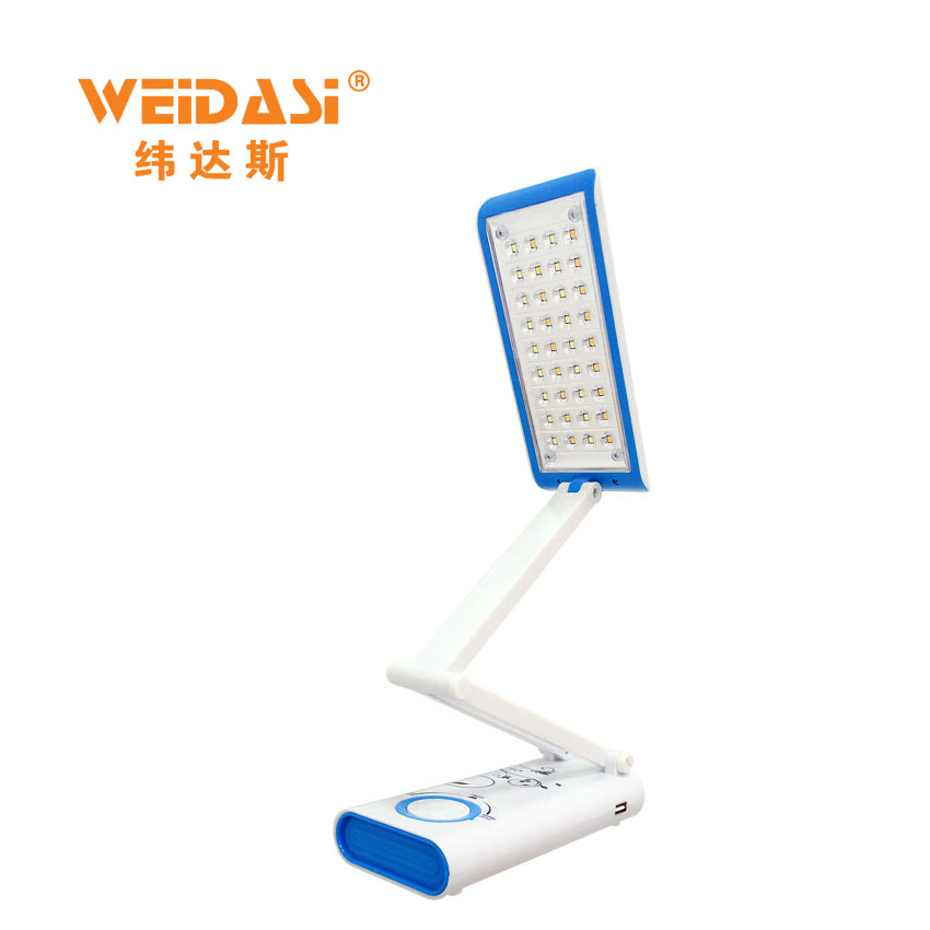 portable folding 36smd bed reading light solar table lamp for sale