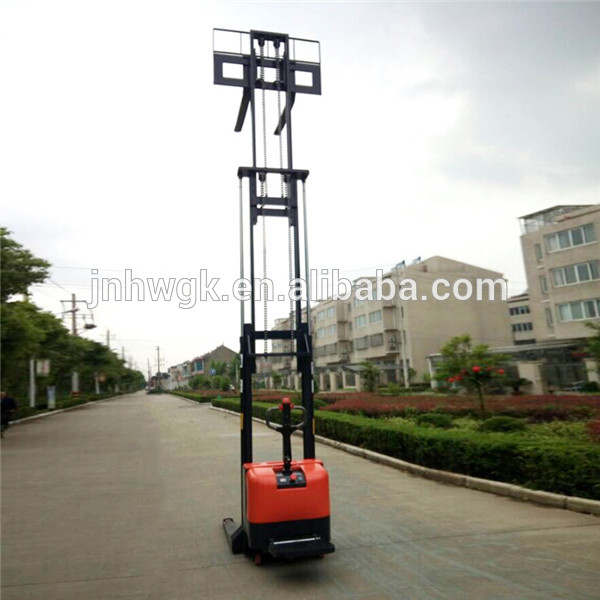 New model electric forklift & hand push electric stacker in china