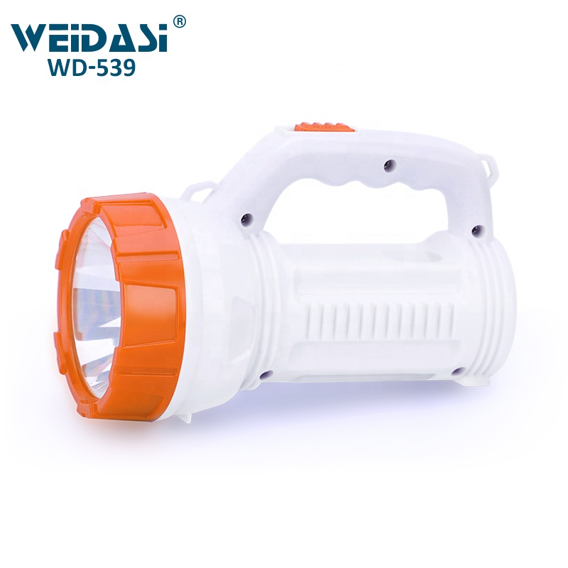 weidasi led search light handheld rechargeable searchlight for hunting