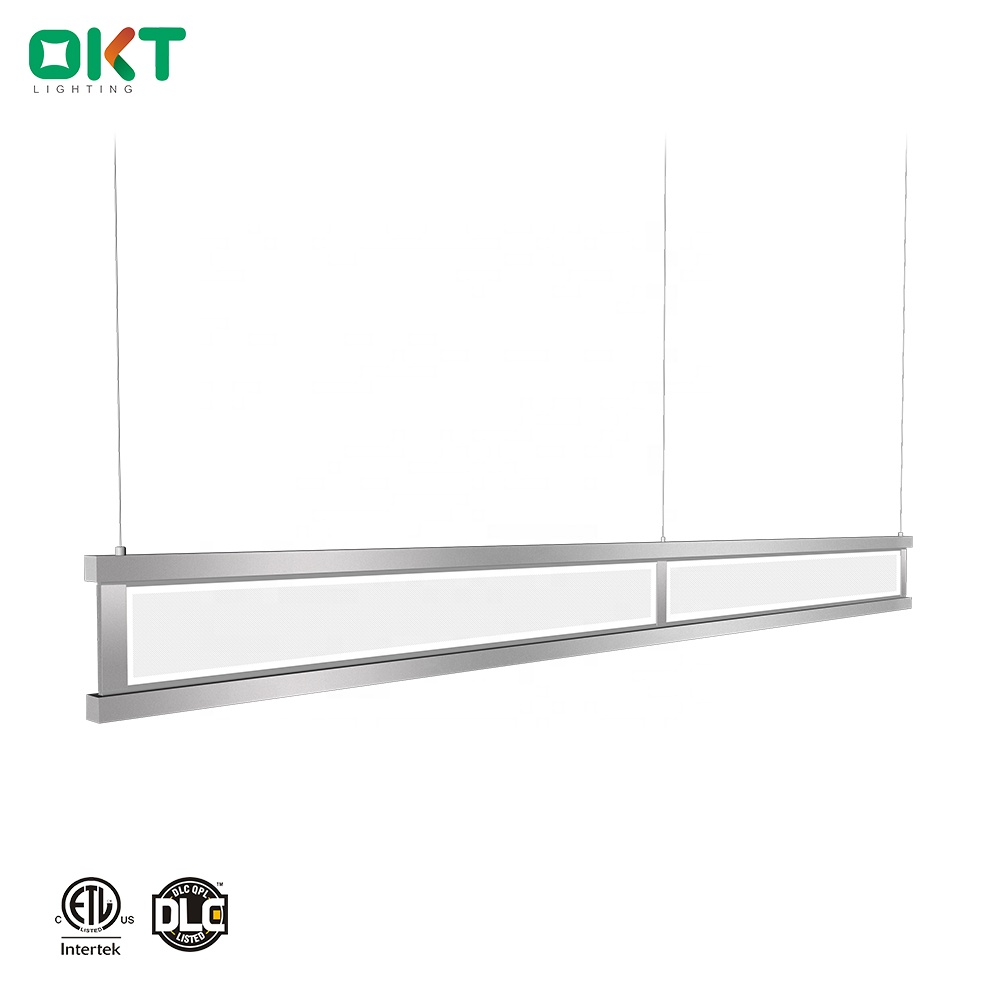 OKT hot sell PMMA guide plates horizontal lighting led chandelier modern