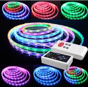 led strip DC12V 6803 RF Remote controller 133 Change Digital Dream Magic Color Chasing 6803 ic 5050 RGB Colorful LED Strip