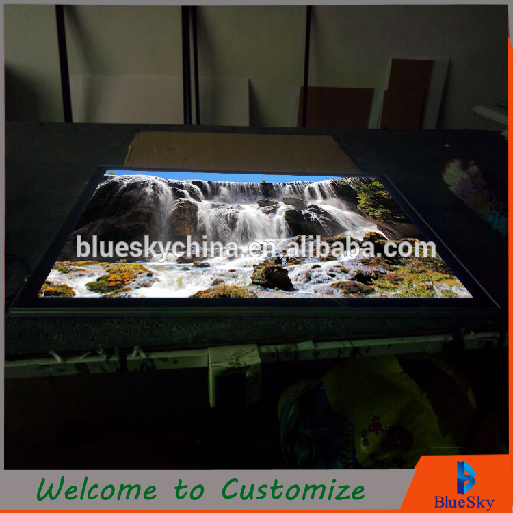 Chinese factories supply customized advertising magnetic light box