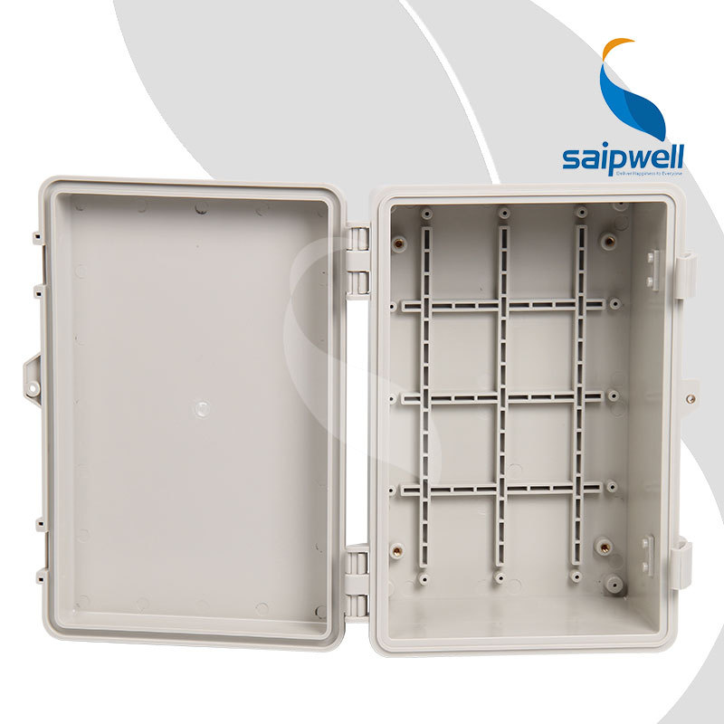 SAIPWELL Y IP66 SP-F51B 390*290*165 ABS Enclosures Surface Mounted With Clasp Outdoor Use PCB Plastic Enclosures