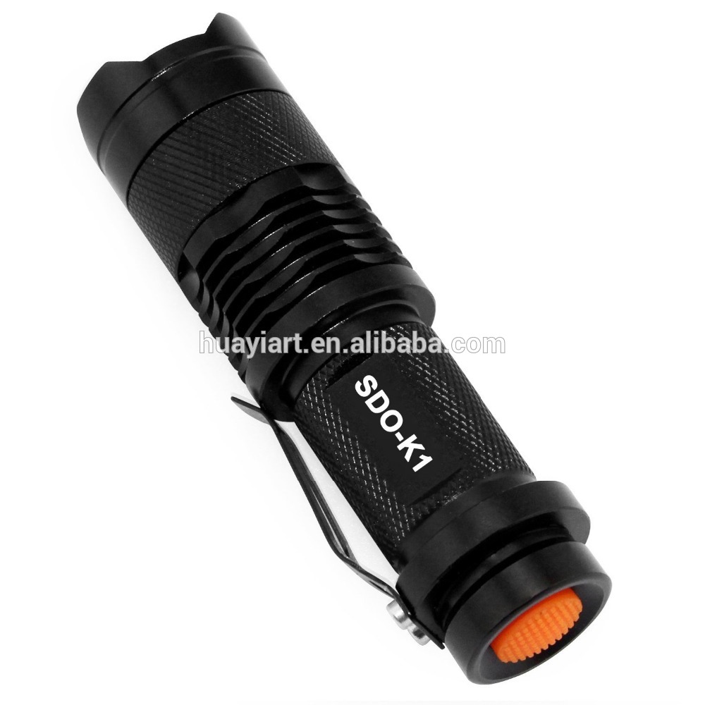 Super bright Led light aluminium torch led zoom flashlight XR-E Q5 tactical led flashlight