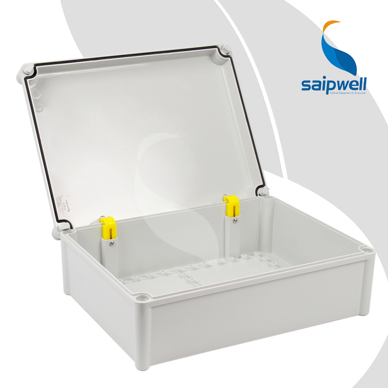 SAIPWELL 280x380x130 High Quality IP66 Solid Cover Electric PC Waterproof Box Plastic Waterproof control box