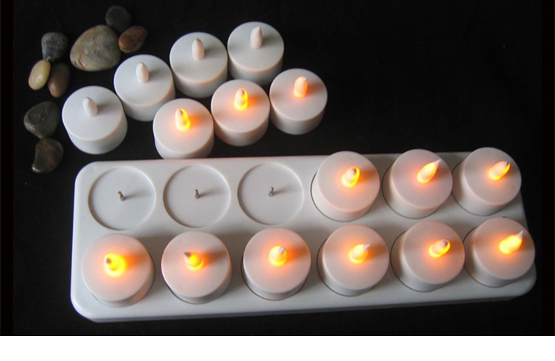 Hot Selling Safety Flameless Rechargeable Electric Tea Light LED Candle Supplier