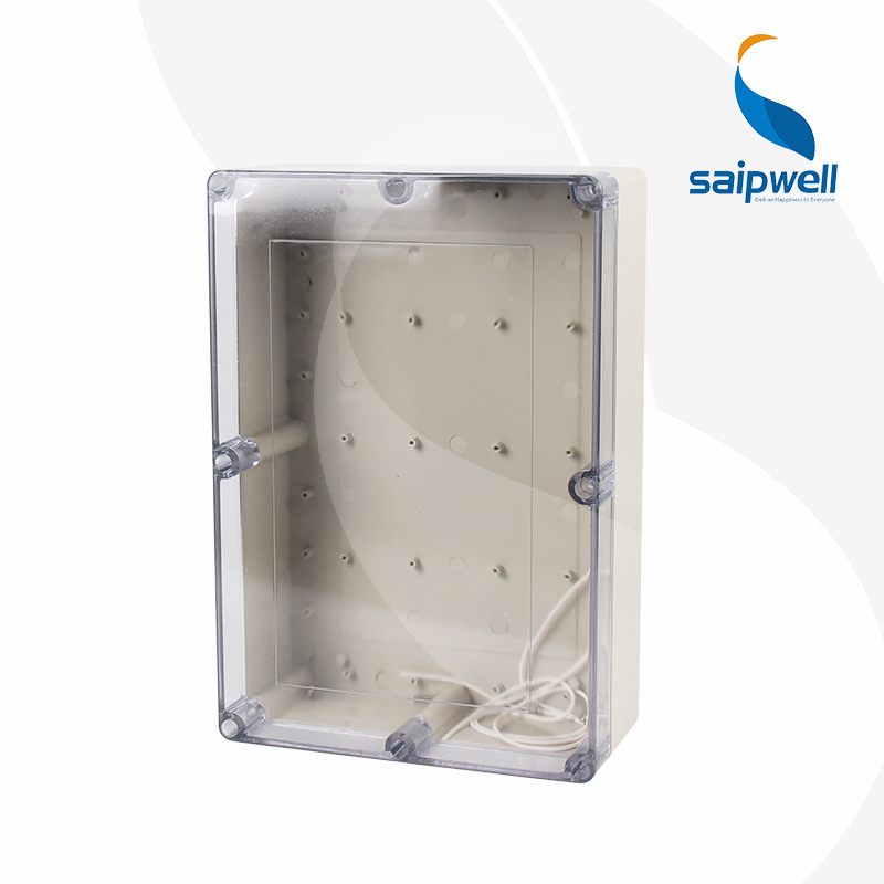 ABS/PC solid cover/clear waterproof electrical box IP66 SP-F11-T 380*260*105mm junction box