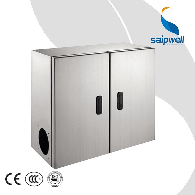 Saipwell Stainless Steel waterproof outdoor metal cabinet, SS304/SS316 Stainless Steel box