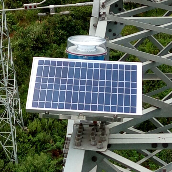 LED Aviation Obstruction Solar Powered Light Towers