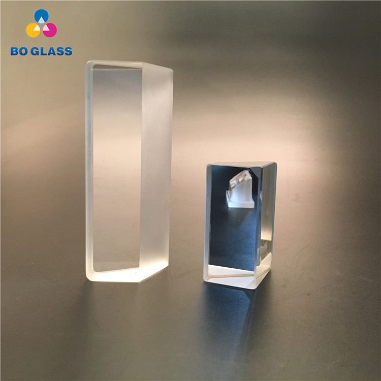 Customized Pressed Prism Optical Glass Borosilicate Glass Cover Lens