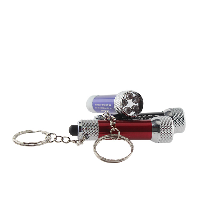 Mini Keychain 5LED Aluminum Led Keychain Flashlight